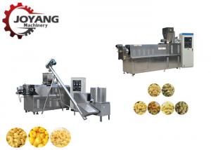 China Cheese Puff Cereal Food Twin Screw Extruder Machine Automation wholesale