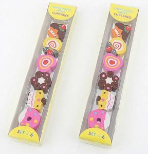 China Fancy Candy Erasers, Cheap Promotional Funny Eraser Set wholesale