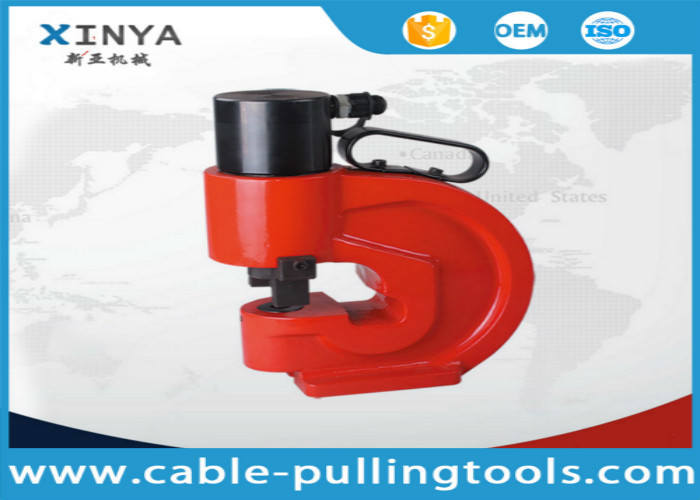 China Cooper Bus Bar Swaging Hydraulic Hole Puncher Busbar Processing Machine CH-70 wholesale