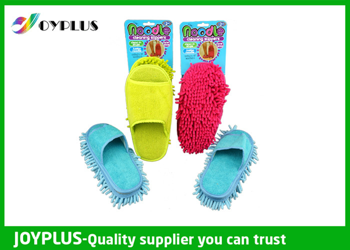 China 27X13cm Home Cleaning Tool Household Floor Cleaning Slippers / Chenille Mop Slippers wholesale