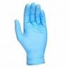 Buy cheap 3 Mil Tear Resistant Disposable Nitrile Hand Gloves Loose Cuff from wholesalers