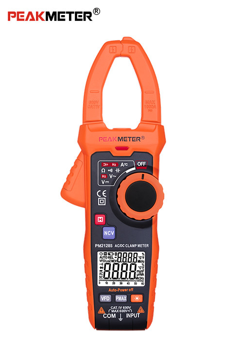 China Smart Digital Multimeter Clamp Meter With LPF And Non Contact Voltage Detection wholesale