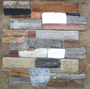 China Multicolor Z Stone Cladding,Natural Stacked Stone,Outdoor Stone Veneer,Indoor Stone Panel wholesale