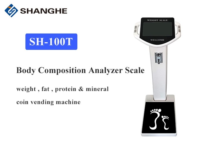 China Accurate Electronic Height And Weight Machine Measuring Weight Body Fat / Muscle For Adults wholesale