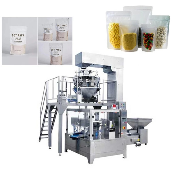 China 16bags/Min Candy Rotary Weighing Premade Bag Packaging Machine wholesale