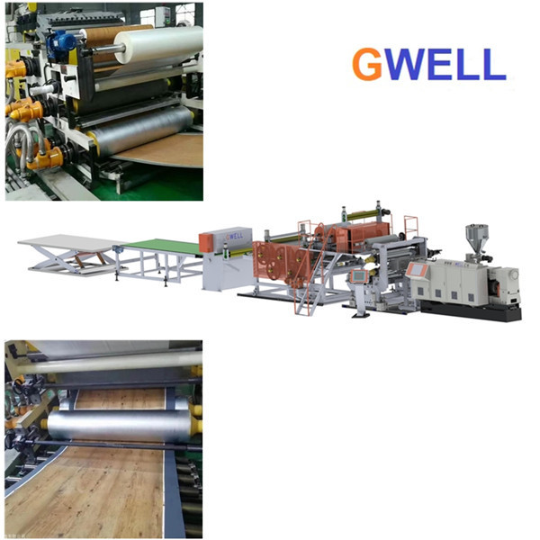 China Automatic SPC Flooring Making Machine Spc Floor Extrusion Machine wholesale