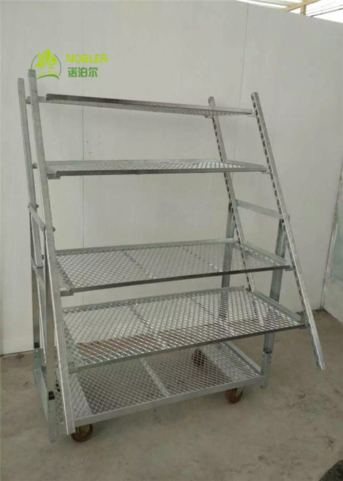 China ISO9001 Danish Container Dutch Plant And Flower Display Cart Trolleys wholesale
