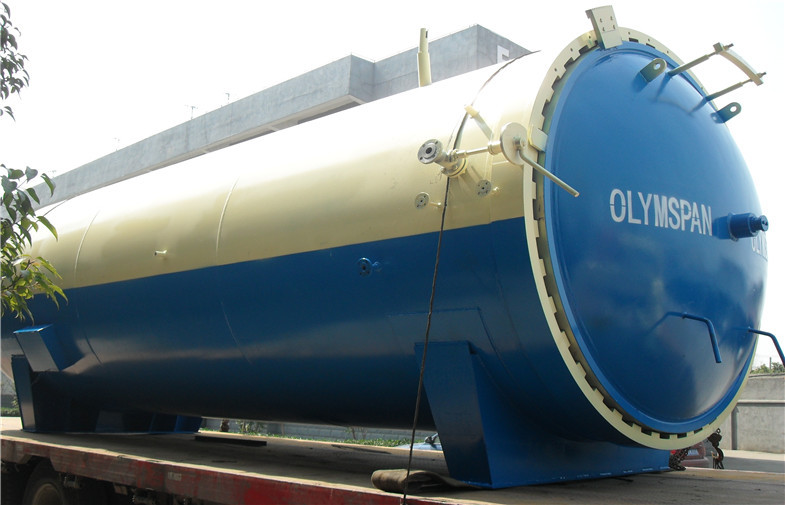 China Industrial Vulcanizing Autoclave With Hydraulic Cylinder And Safety Interlock wholesale