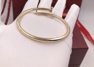 China Elegant Creative Certified 18K Gold Bracelet For Birthday Gift wholesale