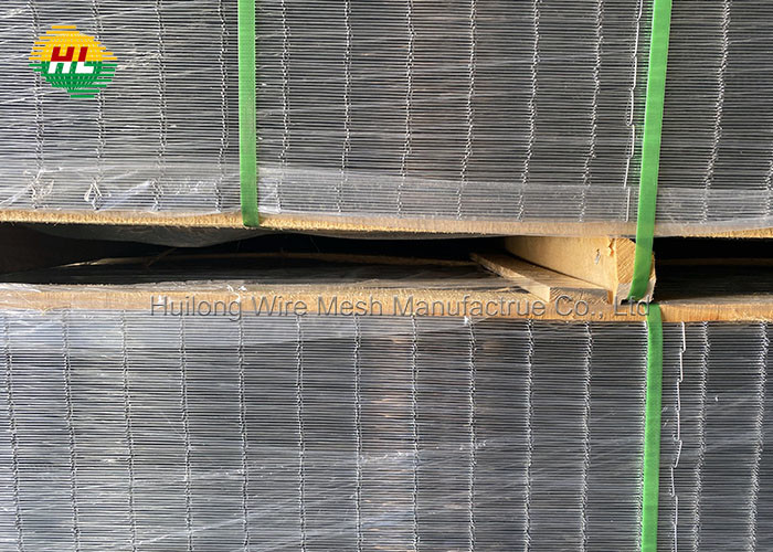 China Electro Galvanized Welded Wire Mesh Panels , Iron 4x4 wire fence panels wholesale