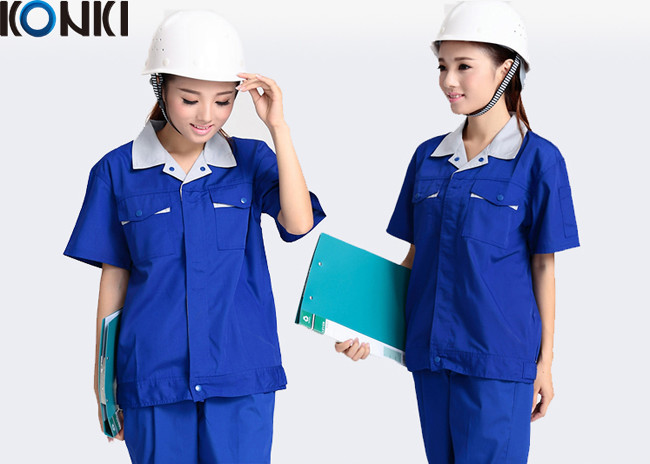 China Blue Wear Work Trousers Custom Comfortable Work Uniform For Electrician / Worker wholesale