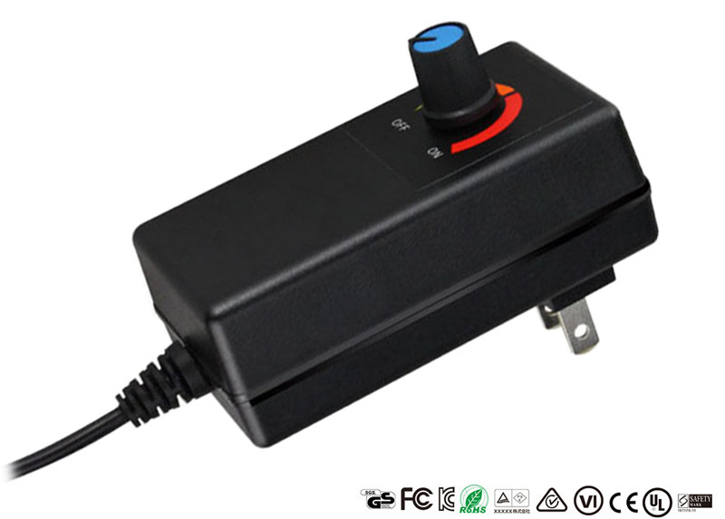 China Manual 12W Variable Voltage Adjustable Power Adapter DC 1.2A 1200mA wholesale