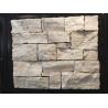 Buy cheap White Wood Grain Marble Stone Veneer with Steel Wire Back,White Ledger Wall from wholesalers