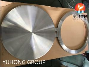 China ASTM A182 F316L STAINLESS STEEL FORGED FLANGES LARGE DIAMETER WELDED SPECTABLE BLIND FLANGE BLOCK FLOW wholesale