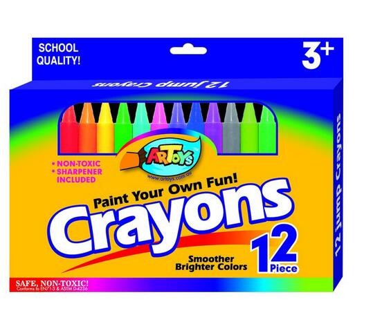 China 12 crayons wholesale