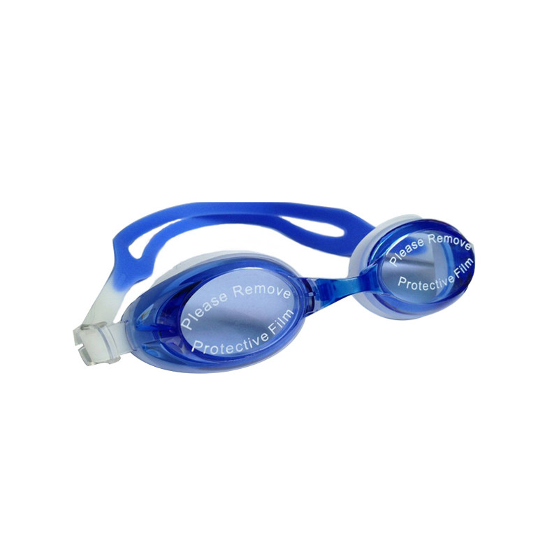 China 3D Ergonomic Eye Cups Soft Silicone No Fog Swim Goggles Mirrored wholesale