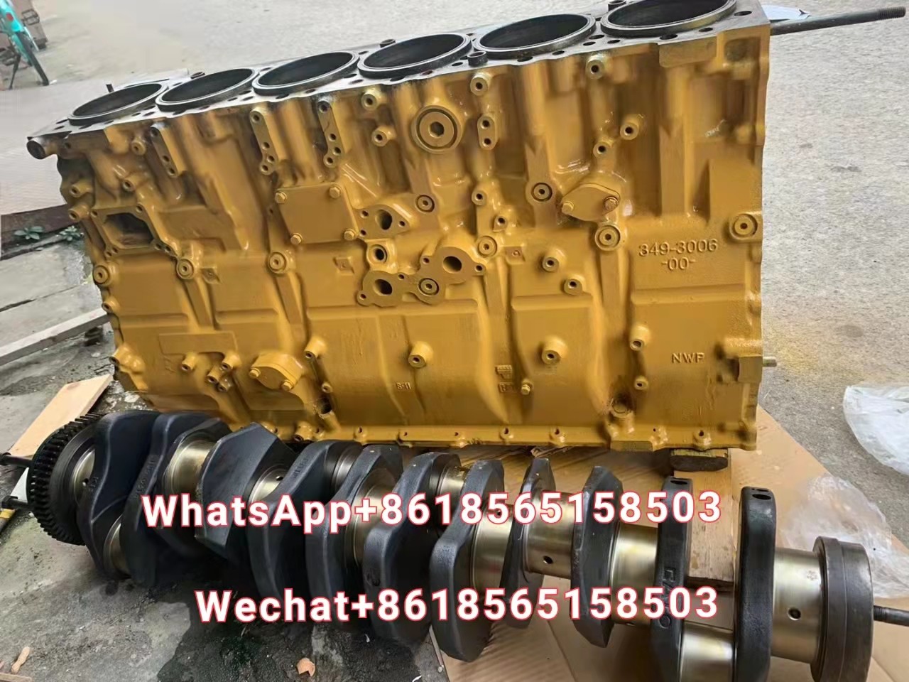 China 1247634 3406 3406C Diesel Engine Cylinder Block 3406C Assembly wholesale