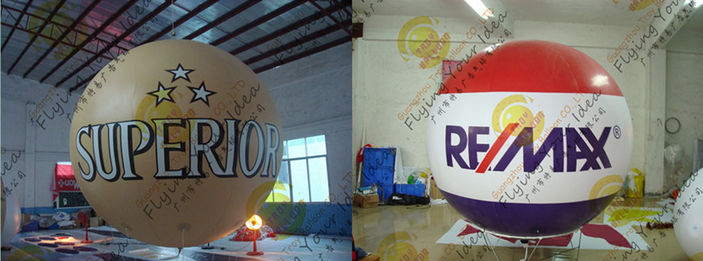 China Decorative Inflatable Outdoor Advertising Balloons Fireproof Reusable wholesale