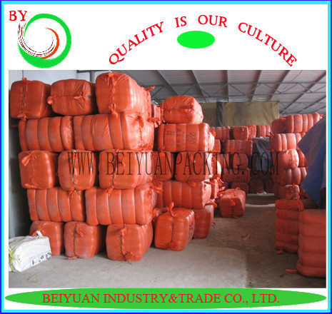 China Breathable50kg 100kg Plastic Big Mesh Bag For Potato Onion fruit wholesale