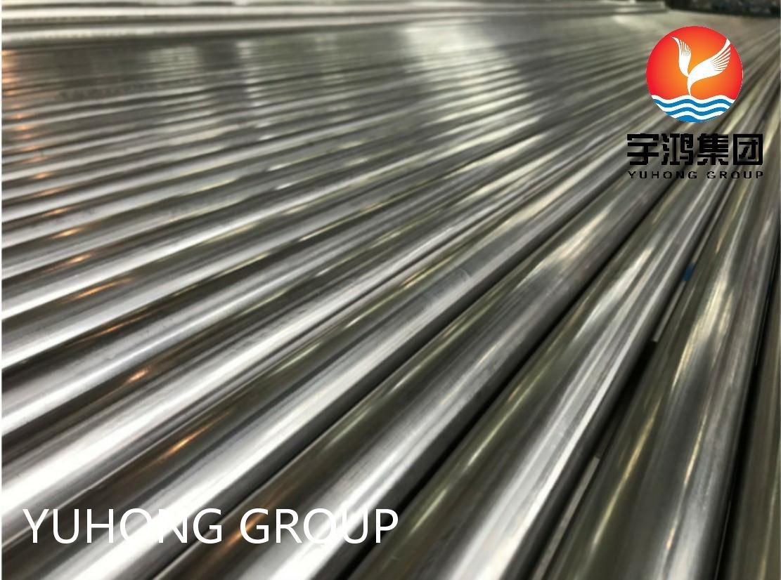 China STAINLESS STEEL WELDED TUBE ASME SA249 TP304 BK STAINLESS STEEL ROUND TUBE STOCK BRIGHT ANNEALED wholesale