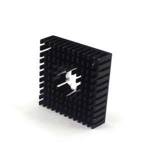 China 40*40*11mm Black Small MK7 MK8 3D Printer Heatsink Aluminum Alloy wholesale