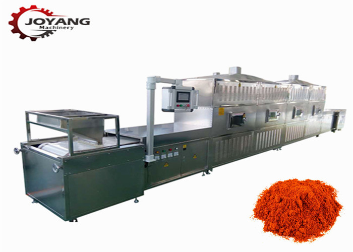 China Industrial Microwave Sterilization Equipment Powder Flour Spice Chili Seasonings Sterilization Machine wholesale