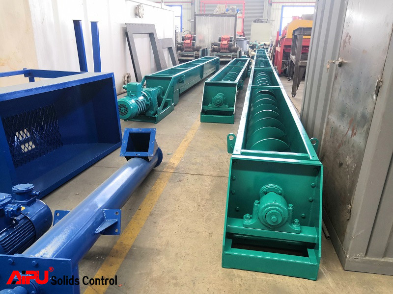 China Fixed Or VFD Optional Screw Conveyor Auger Feeder Waste Management wholesale