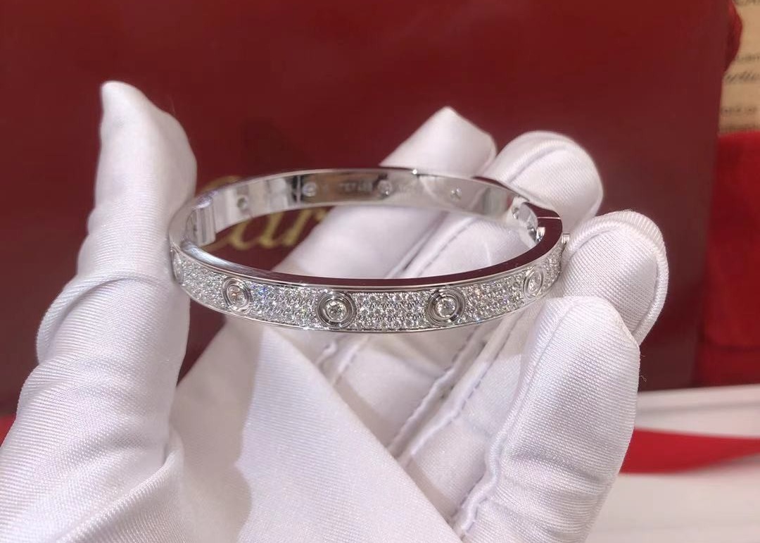 Buy cheap Beautiful Minimalist 18K Gold Diamond Bracelet For Girlfriend from wholesalers