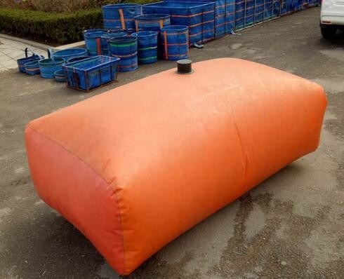 China 1000L Fire Fighting Tarpaulin Water Tank For Agricultural Irrigation 1.2MM Thickness wholesale