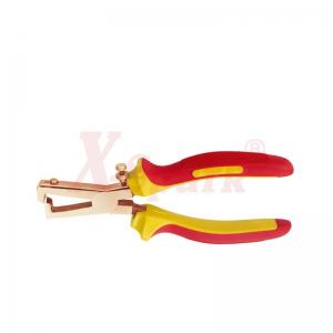 China 6207 Inject Wire Stripping Pliers Insulated steel tools factory Non-sparking-insulated-tools wholesale