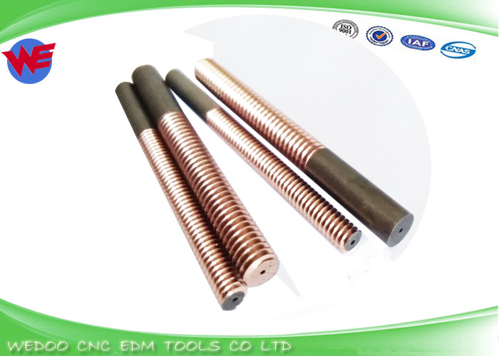 China M8 Tungsten Copper EDM Drill Electrodes , Rod Shape Copper Electrode For EDM wholesale