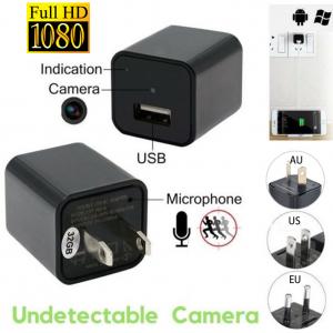 China 1080P  HD Home security baby monitor SPY DVR Hidden Camera Mobile Phone Plug Charger Video Recorder Cam Support 32GB TF wholesale