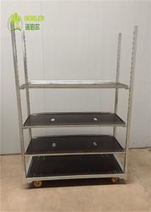 China Plastic Shelves 135*56.5*190cm Plywood Galvanized Cc Cart wholesale
