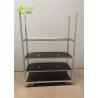 Buy cheap Plastic Shelves 135*56.5*190cm Plywood Galvanized Cc Cart from wholesalers