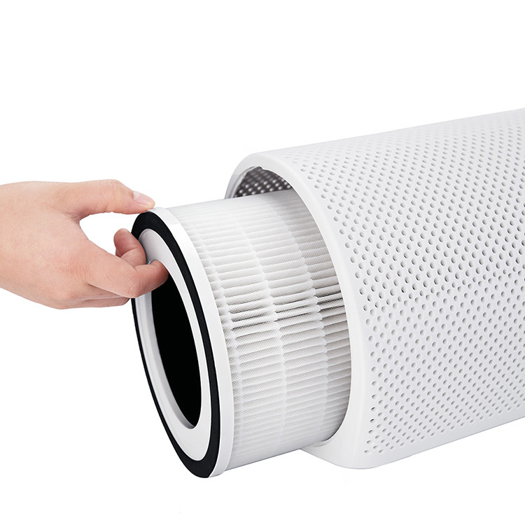 China ABS Plastic Cylindrical HEPA Filter Pm2.5 Home Fresh Deodorization wholesale