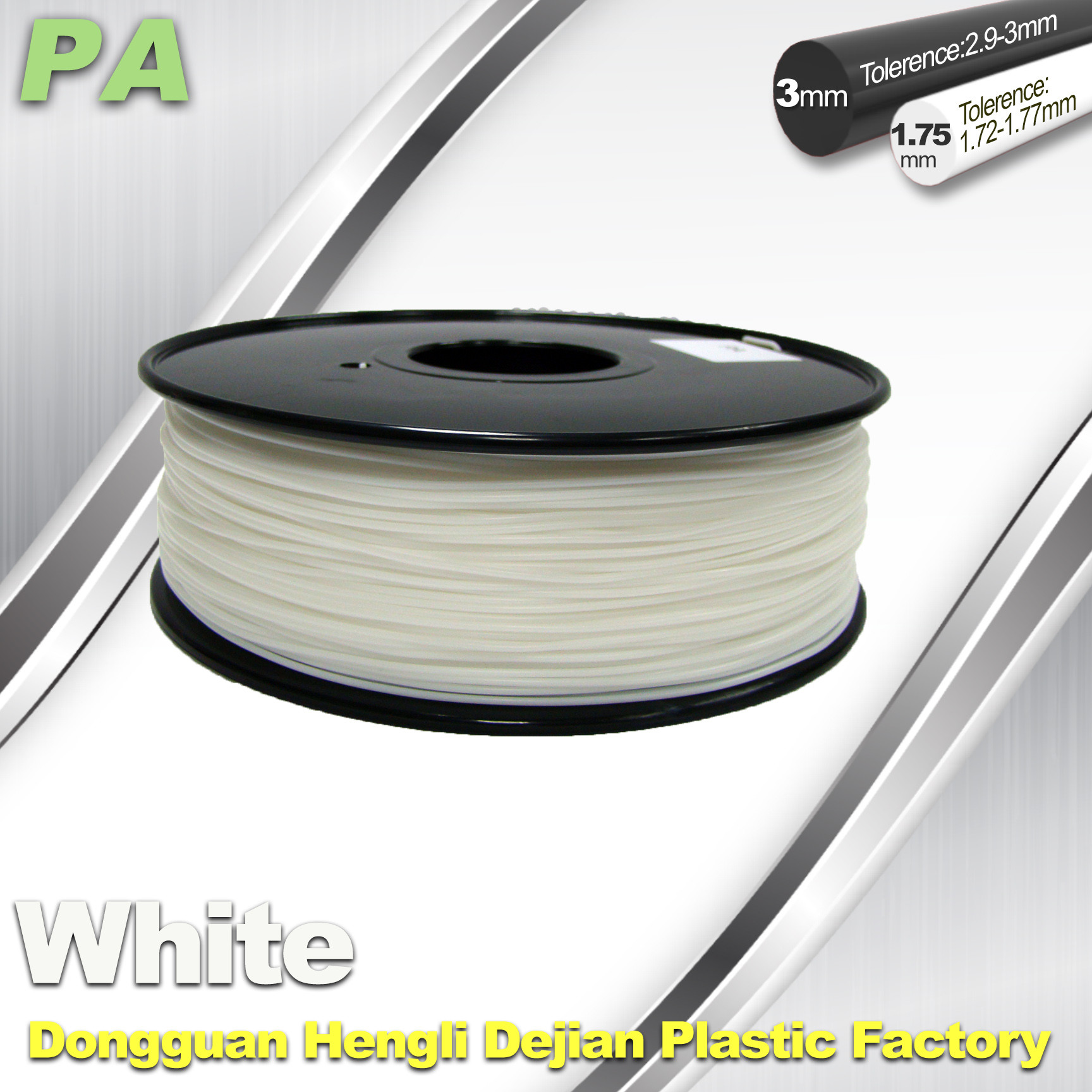 China Nylon 3D Printing Filament 1.75mm 3.0mm Or PA Material For 3D Printing wholesale