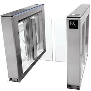 China Infrared Protection Card In/Out Bi-direction Optical Turnstiles For Passage Access Control wholesale
