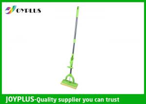 China Fashionable Flat Floor Sponge Mop , Room Cleaning Mop Green Color HP0590B wholesale
