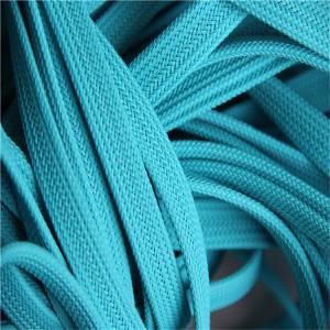 China Flexible Eco Friendly Rope PE Rattan Textiline Material 1500 Hours UV Resistant wholesale