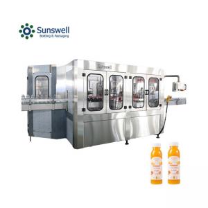 China Complete Fruit Juice Production Line Gravity Filling Fruit Juice Bottle Filling Machine wholesale