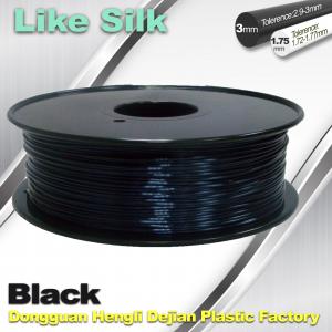 China 1.75mm / 3.0mm  Polymer Composites 3D Printer Filament , Imitation Silk Filament,High Gloss wholesale