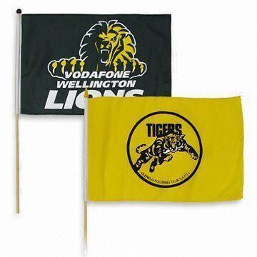 Advertising\/National Hand Wave Flag Banner w