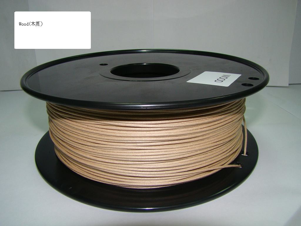 China 1.75mm / 3.0mm  3D Light Wood Filament For 3D Rapid Prototyping wholesale