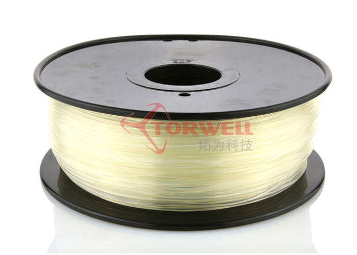 China Flexible 3MM ABS Filament Transparent With 28 Colors Available wholesale