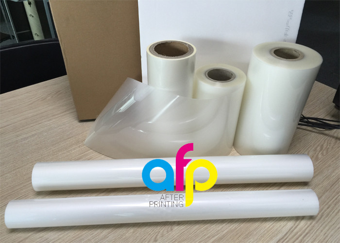 China PET Polyester Roll Laminating Film SGS Approval Double Side Corona Treatment wholesale