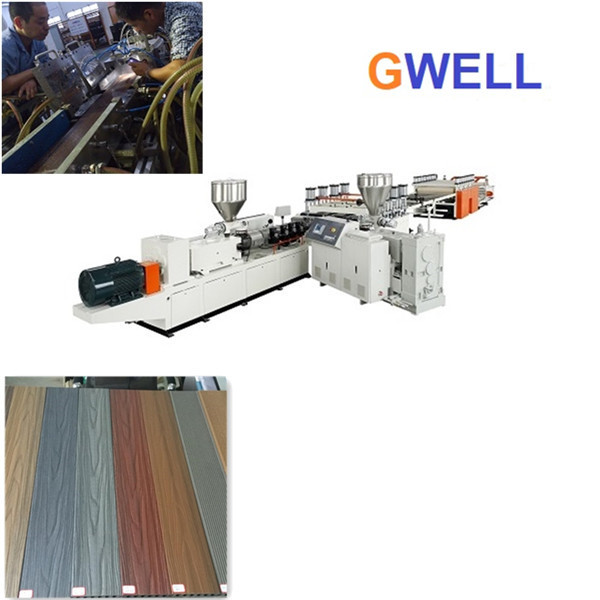 China WPC Floor Extrusion Machine 1200mm Floor Board Production Line wholesale