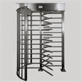 China full height turnstiles security systems with card reader, fingerprint for time attendance wholesale