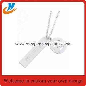 China Custom Creative Fashion Jewelry Metal Necklace bracelet for Women gifts, OEM your own design wholesale