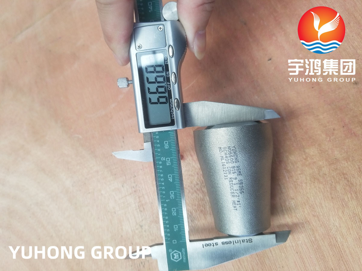 China ASTM B366 / ASME SB366 UNS N06600 Nickel Alloy 600 Concentric Reducer wholesale