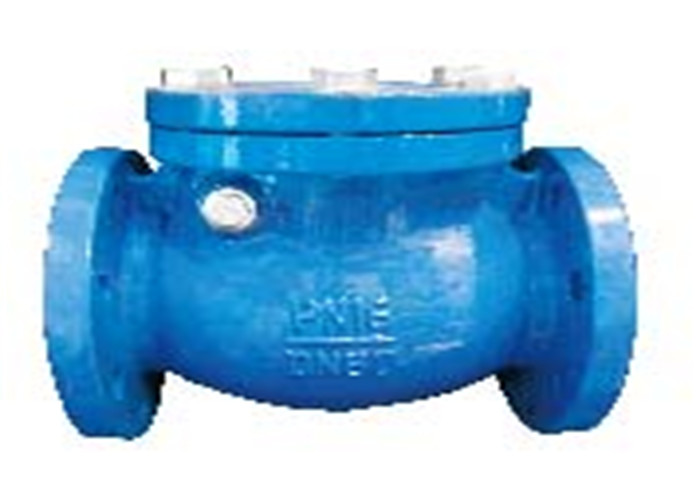 China Dn50 Swing Check Valve Flange Type Steel Metal Seat Cast Iron Body wholesale